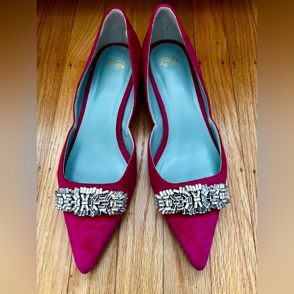 Frances Valentine Paula Mini Block Heel